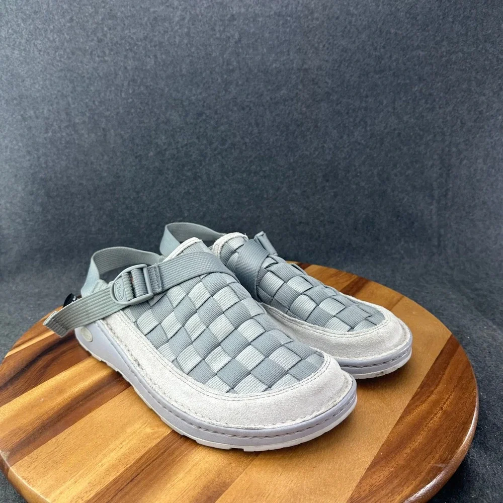 Chaco Mens Canyon Woven Clog Gray Shoes Size 13 JCH103361Z